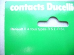 Contactpuntset voor Renault R4/R5L/R6L oldtimer te koop