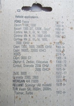 Condensator Ford GB, Morgan, Reliant, TVR jaren '6 oldtimer te koop