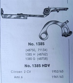  Contactpunten Citroën 2CV en Ami 6 oldtimer te koop