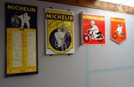 emaille reclameborden - moto -brommers- olie benz. oldtimer te koop