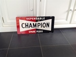 emaille plaat (champion) oldtimer te koop