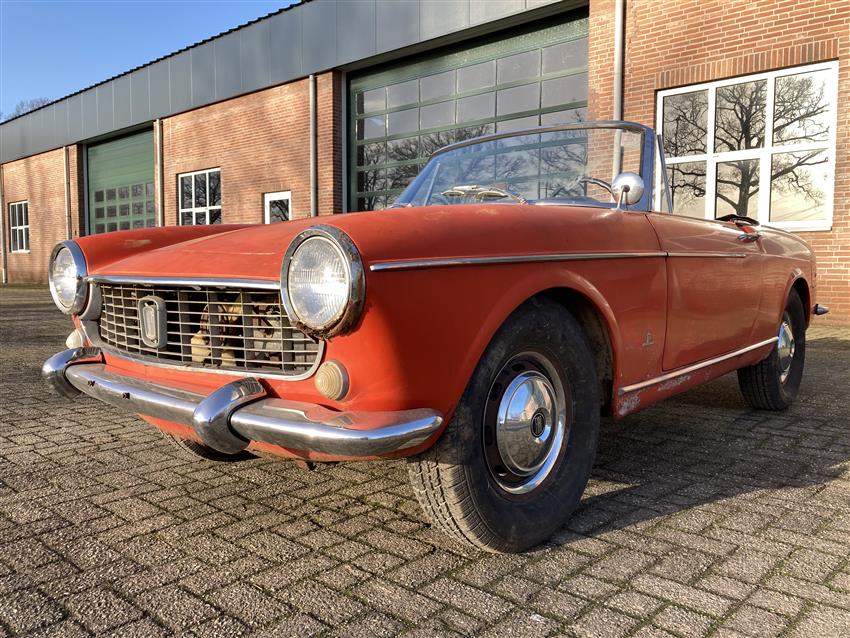 Fiat cabriolet pininfarina 1965 te koop - oldtimers koop