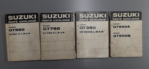 Te koop: Originele Suzuki Part Manuals