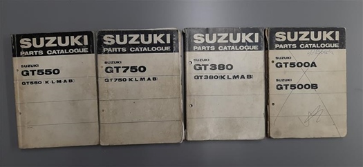 Originele Suzuki Part Manuals te koop
