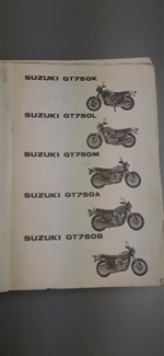 Originele Suzuki Part Manuals