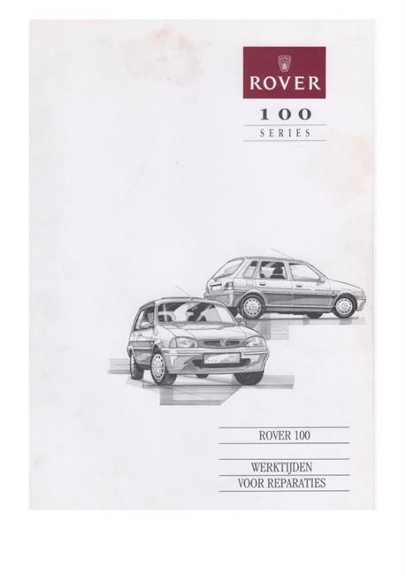 Rover 100 series Manual te koop