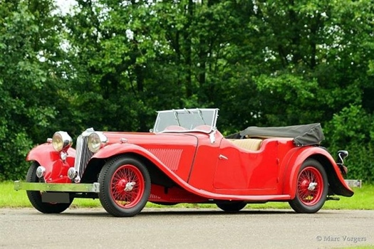 1934 Jaguar SS1 Open Tourer vooroorlogse oldtimer te koop
