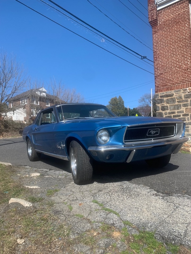 1968 Ford Mustang coupe  1968 J code oldtimer te koop