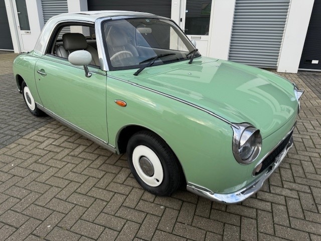 1991 Nissan 9001 Figaro Groen oldtimer te koop