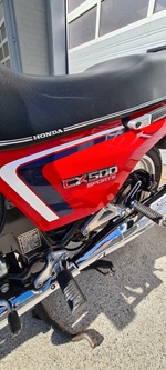 1982 Honda CX500 oldtimer motorfiets te koop