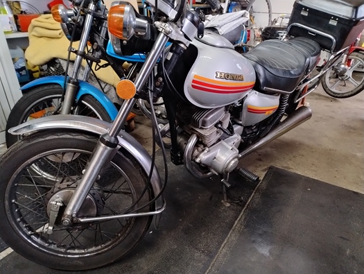 1978 Honda CM185 Twin oldtimer motorfiets te koop