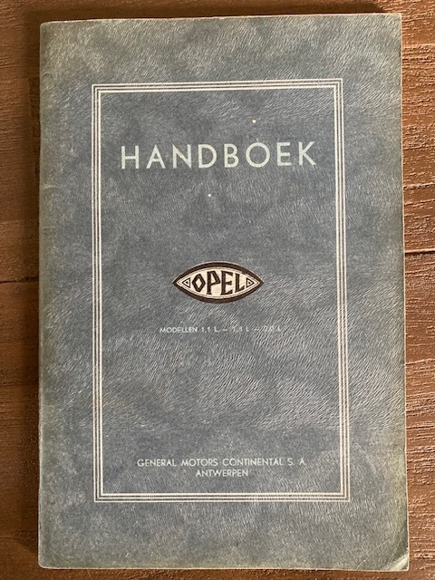Handboek Opel te koop