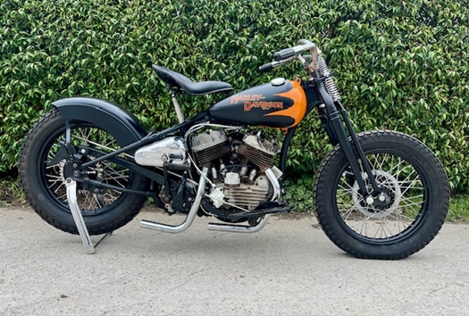 1942 Harley-Davidson WL bobber oldtimer motorfiets te koop