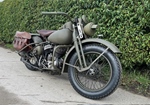 1943 Harley-Davidson 43WLC oldtimer te koop