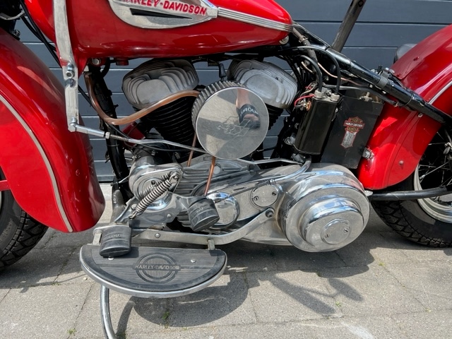 1943 Harley-Davidson 43WL oldtimer motorfiets te koop