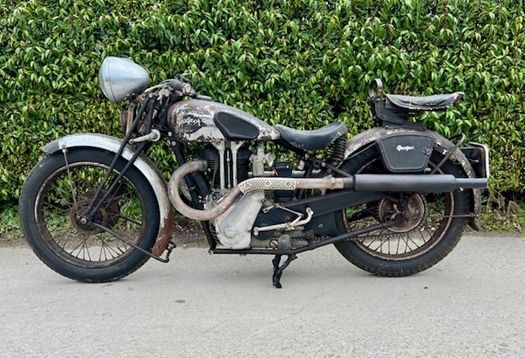 1936 Peugeot 515 vooroorlogse oldtimer motorfiets te koop