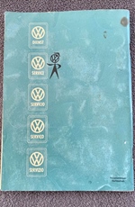 Originele Handleiding 1956 Volkswagen oldtimer te koop