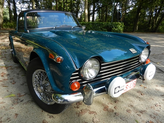 1968 Triumph t r - 250 oldtimer te koop