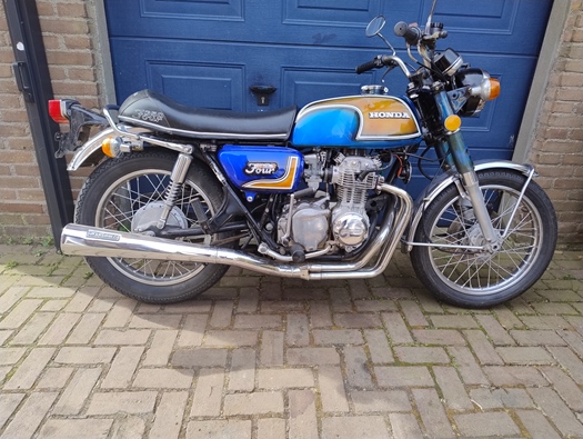 1973 Honda CB350 four oldtimer motorfiets te koop