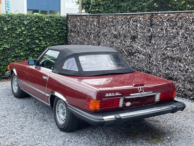 1983 Mercedes 380 SL R107 Roadster  oldtimer te koop