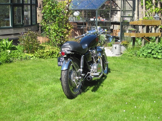 1979 Yamaha xs-650  cafe racer oldtimer motorfiets te koop