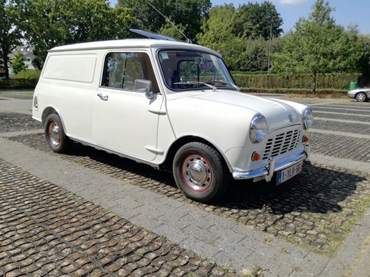 1980 Mini Lichte vracht , PANELVAN oldtimer te koop