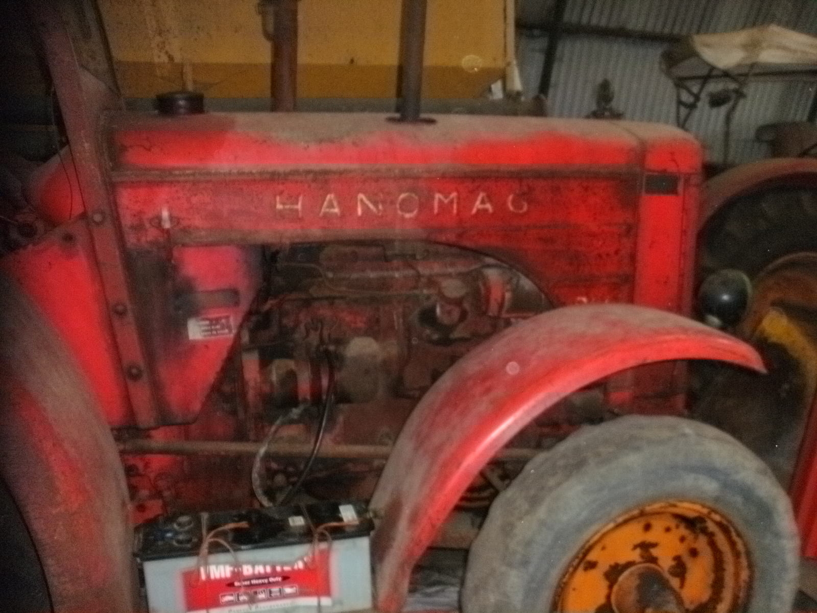 1958 Hanomag R545 oldtimer tractor te koop