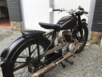 1953 DMF mg 175 f oldtimer motorfiets te koop