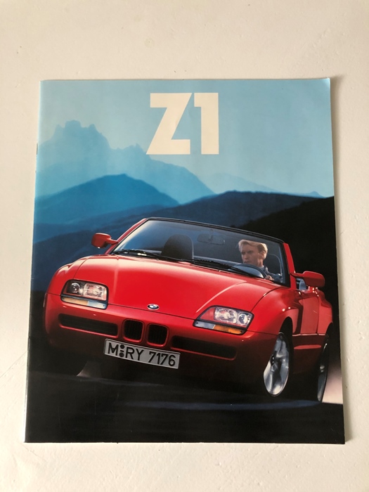 BMW Z 1 verkoopsfolder te koop