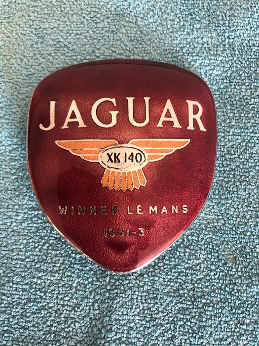 Embleem Jaguar XK 140 te koop