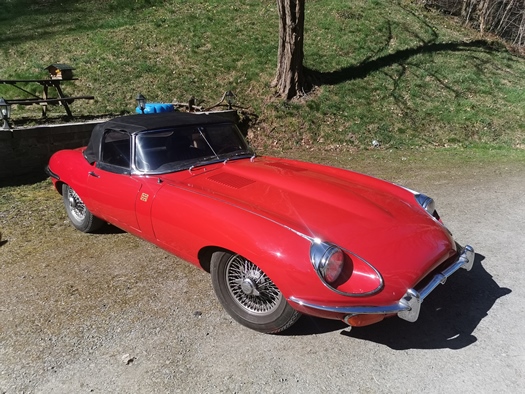 1969 Jaguar E type  oldtimer te koop