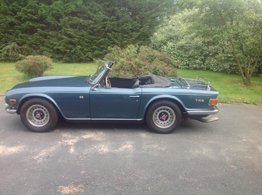 1972 Triumph TR6 oldtimer te koop