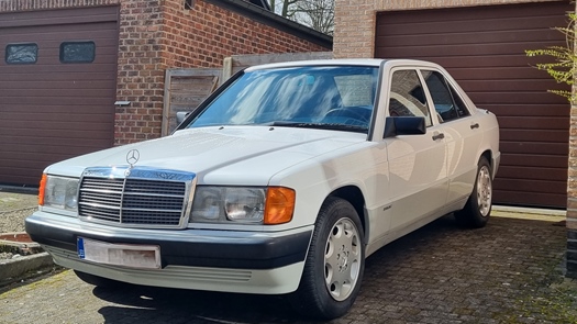 1991 Mercedes 190 e 1.8 oldtimer te koop
