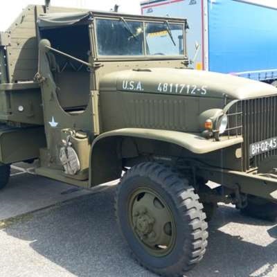 1944 GMC Airborne oldtimer vrachtwagen te koop