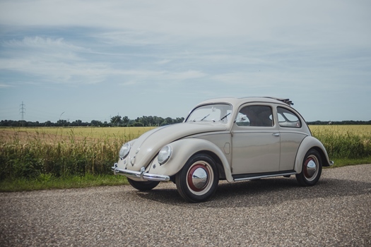 1951 Volkswagen Bril Kever met vouwdak oldtimer te koop