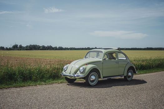 1963 Volkswagen Kever met vouwdak oldtimer te koop