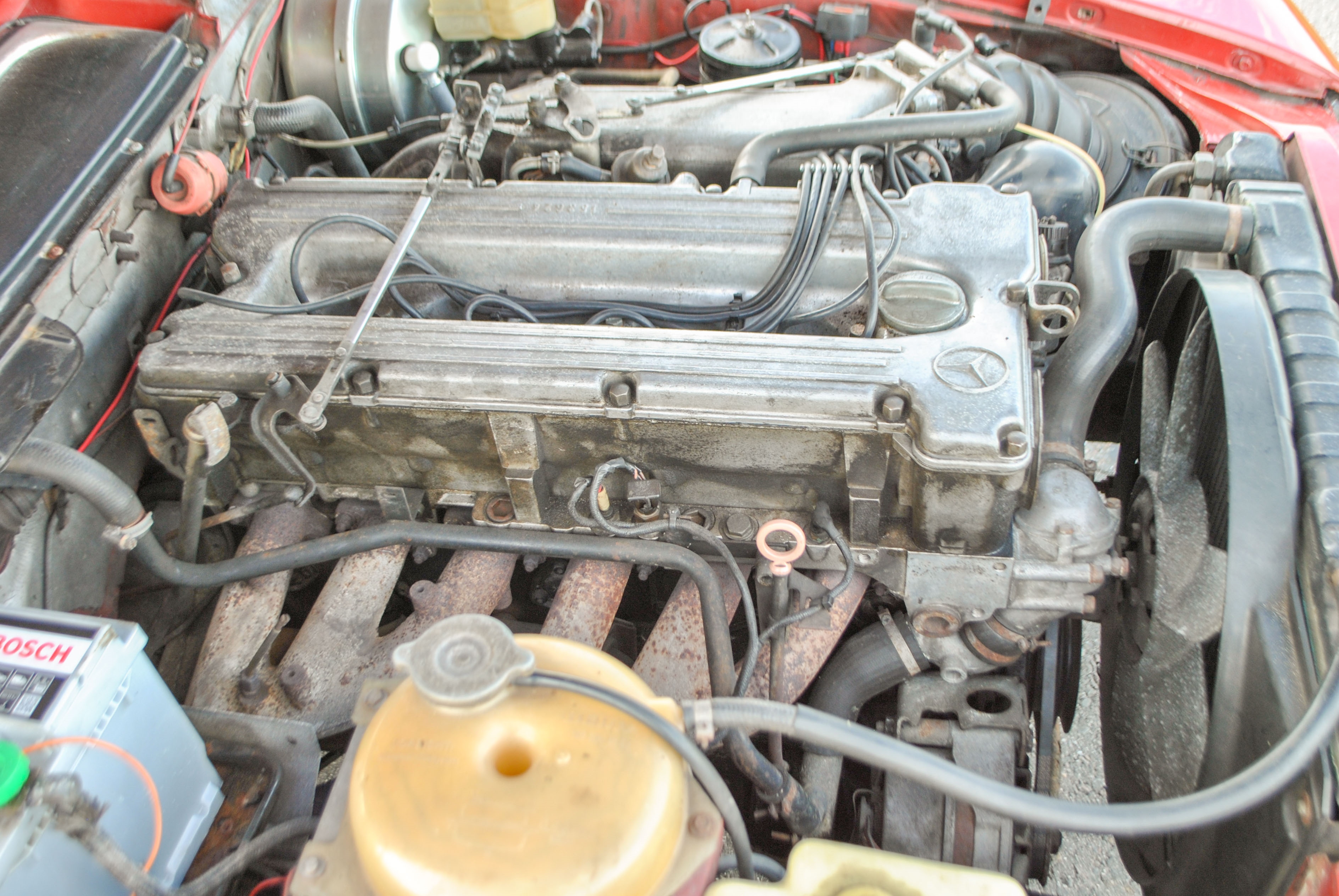 1976 Mercedes 280 SL Automaat Cabrio R107 oldtimer te koop