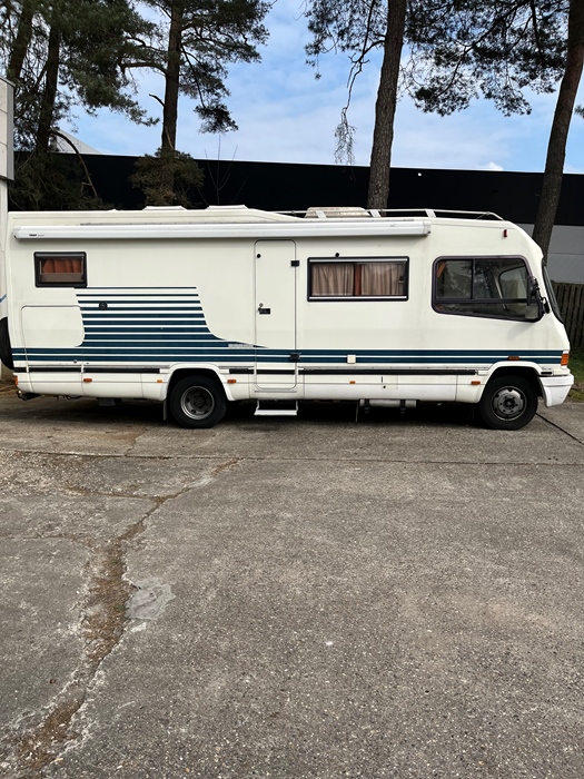 1992 Mercedes 814D mobilehome oldtimer vrachtwagen te koop