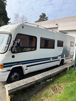 1992 Mercedes 814D mobilehome oldtimer vrachtwagen te koop