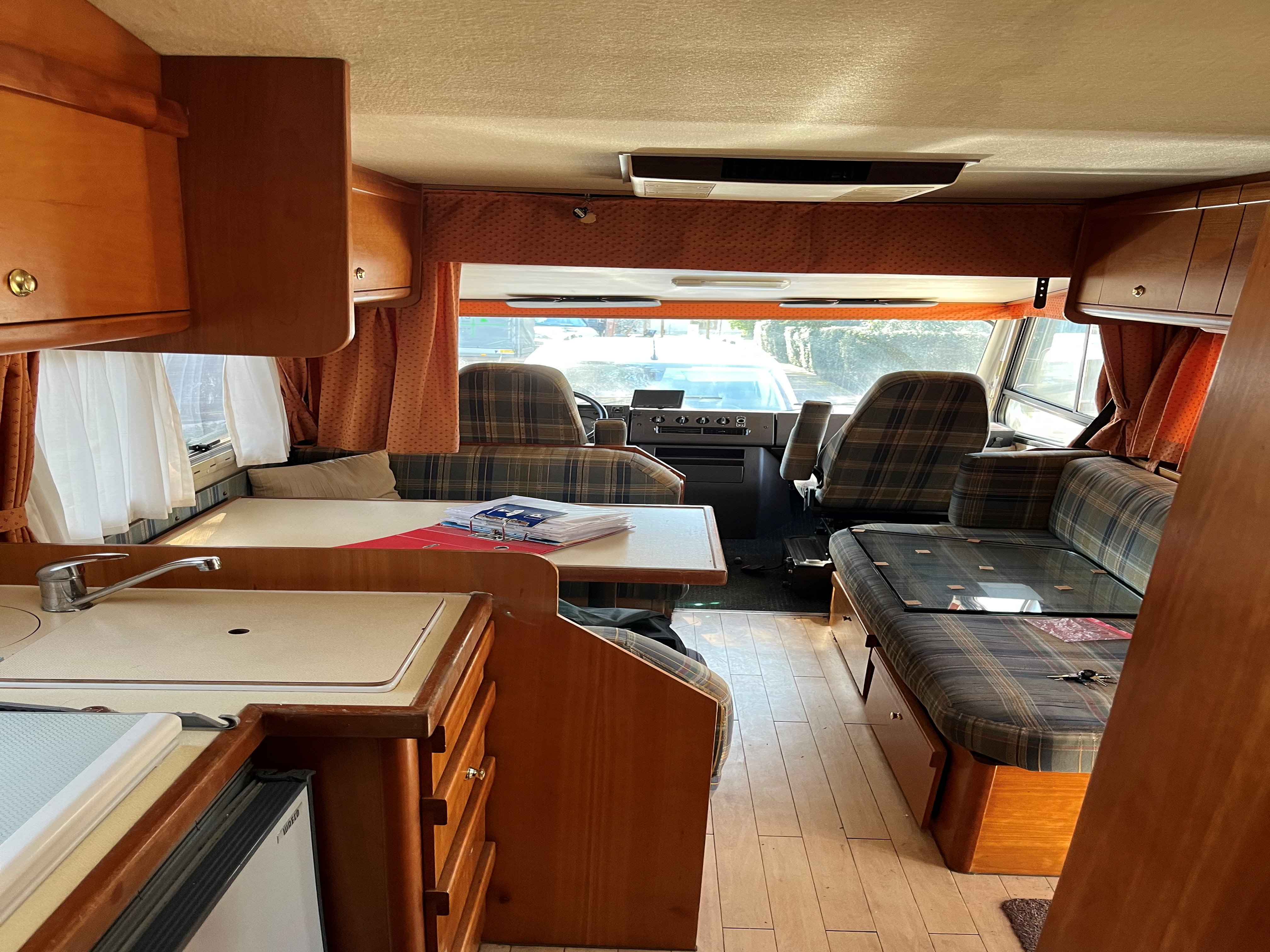 1992 Mercedes 814D mobilehome oldtimer vrachtwagen te koop