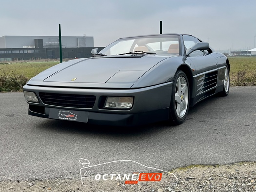 1991 Ferrari 348 TS grigio mettalizzato oldtimer te koop