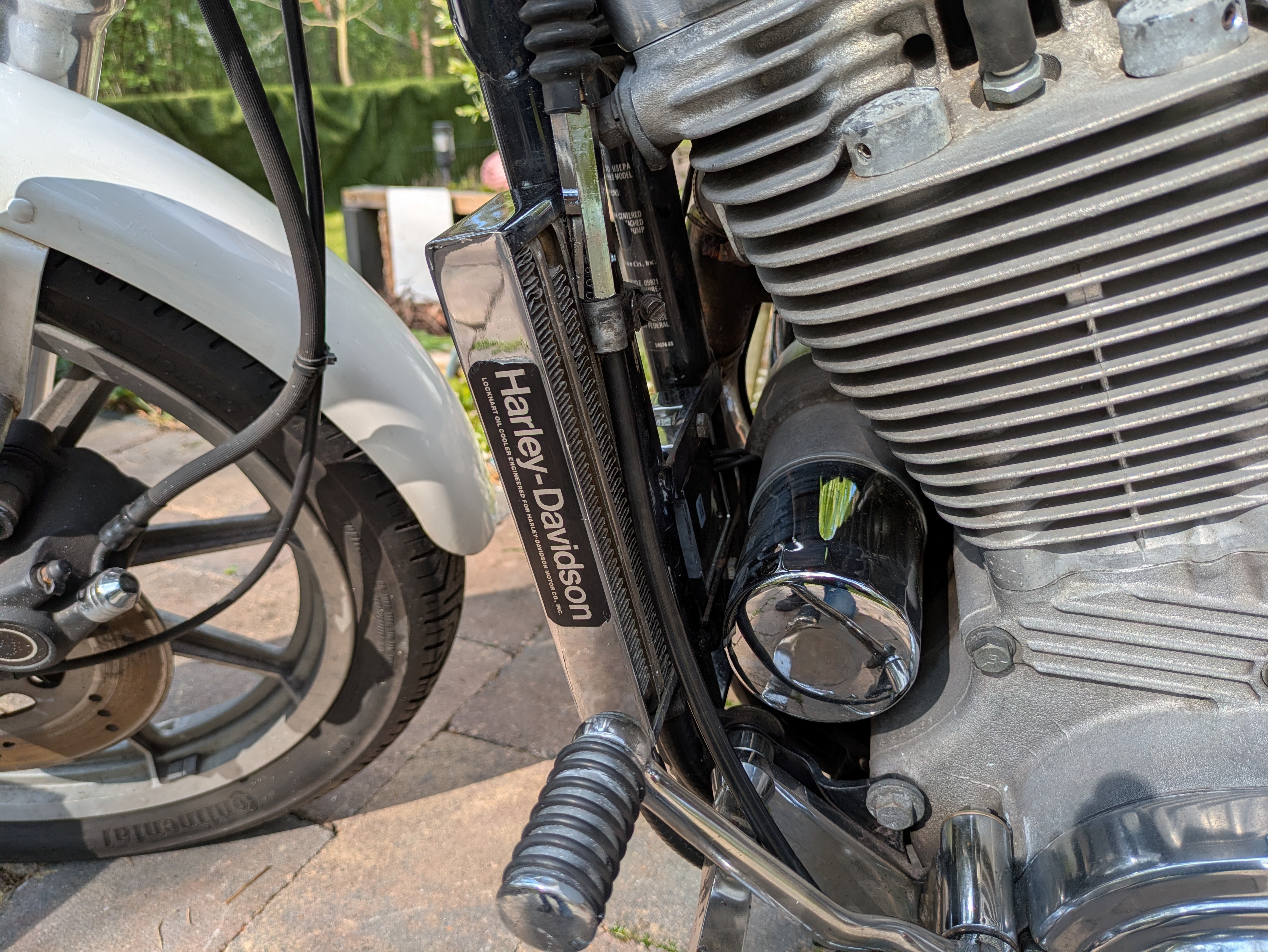 1987 Harley-Davidson XLH 883 Sportster Hugger oldtimer motorfiets te koop