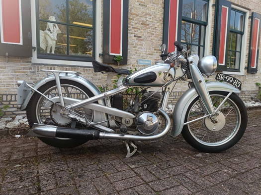 1941 DKW sb 500 oldtimer motorfiets te koop