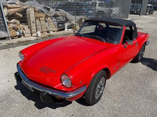 1976 Triumph Spitfire 1500 oldtimer te koop