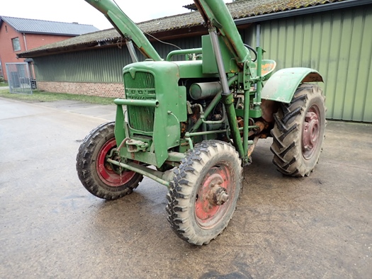 1955 MAN AS430A four wheel drive oldtimer tractor te koop