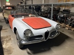 1962 Alfa Romeo Giulietta spider red oldtimer te koop