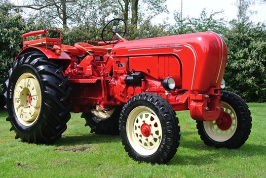 1958 Porsche Master 409 408 oldtimer tractor te koop