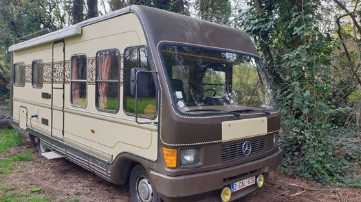 1982 Mercedes Hymer  oldtimer te koop