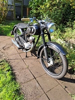 1953 DKW rt 125  oldtimer motorfiets te koop