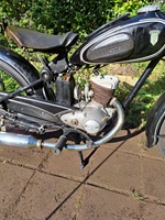 1953 DKW rt 125  oldtimer motorfiets te koop